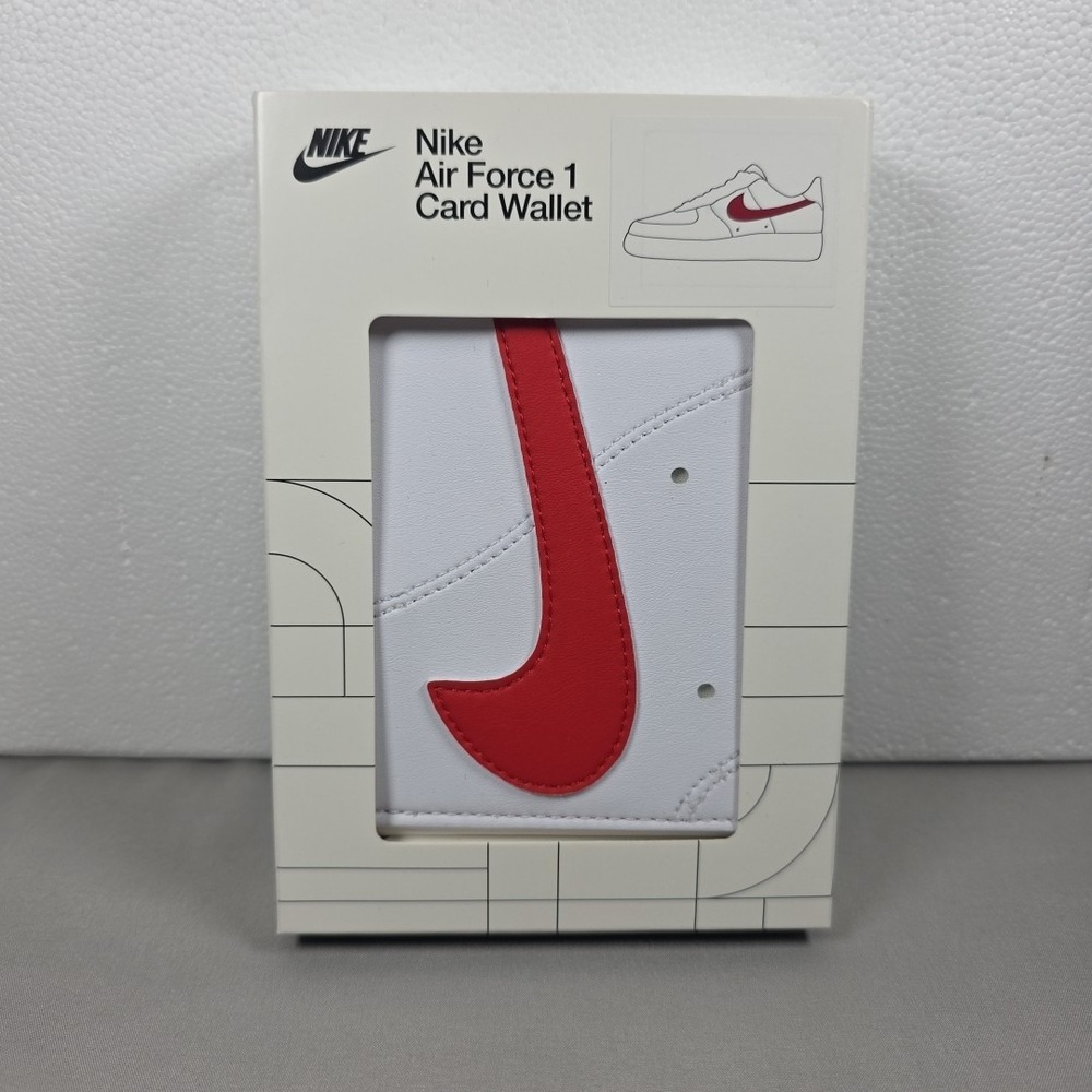 Nike Air Force 1 Card Wallet‎ Red/White